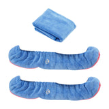 Maxbell 2Pcs Ice Skate Guards Ice Skating Protector for Ice Skates Winter Sports Men Pink and Blue