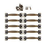 Maxbell Classic Bow Pull Handles Door Knobs for Wardrobes Dressing Tables Restaurant Bronze