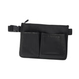 Maxbell Nurse Waist Pack Pouch Healthcare Tool Organizer for Nursing Kits Tool Women Black