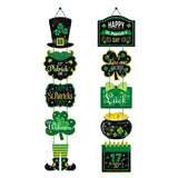 Maxbell Door Hanging Sign ST Patrick's Day Decorations for Indoor Outdoor Home Decor