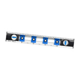 Maxbell Spirit Level Measuring Tool DIY Aluminum Alloy for Home Decoration Carpenter Blue Silvery
