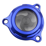 Maxbell Engine Oil Filter Cover Premium Replacement for Drz400S Drz400 Drz400SM Blue