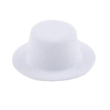 Maxbell 2 Pieces 1:12 Scale Dollhouse Miniature Bowler Doll Hat Kids Prented Toys