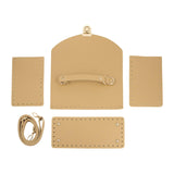 Maxbell Bag Bases for Crochet Craft Bottom Shaper Pad for Handbag Underarm Bag Women Khaki