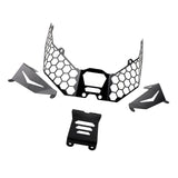 Maxbell Motorcycle Headlight Protection Cover Replacement Mesh Cover for Zontes 368G