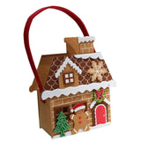 Maxbell Felt Gingerbread House Bag Cute Ornament Stocking Stuffer Christmas Gift Bag Style B