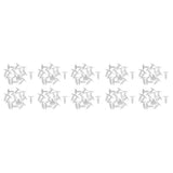 Maxbell 500pcs Nylon Christmas Tree Retainer Clips Fasteners for GM 1595864 1605396