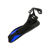 Maxbell Maxbell Kid Adult Full Foot Short Fins Scuba Diving Swim Training Flippers Blue XL