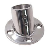 Maxbell Boat Hand Rail Round Base 316 Stainless Steel for 32mm Pipe Tubing Accessory 60 Degrees