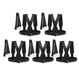 Maxbell Black Sled Harness Resistance Training Tire, Pull Strap Speed Exerciser Belt