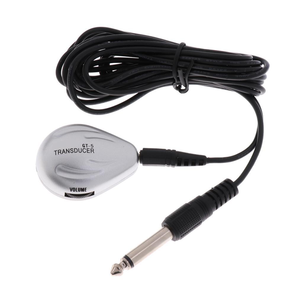 Maxbell Classical Guitar Piezo Pickup Musical Instrument Accessory for Guitar Lovers