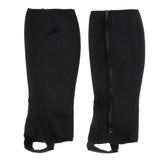 Maxbell Maxbell Equestrian Horse Riding Gaiters Half Chaps Leggings Leg Protect Guard M