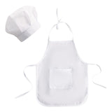 17xCotton Baby Newborn Photography Prop Pretend Chef Apron Set Boy Large