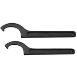 Maxbell 2Pcs High Carbon Steel ER Hook Wrench Spanner CNC Collet Chuck Clamping