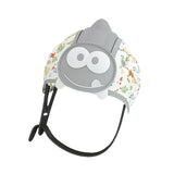 Maxbell Baby Head Protector Anti Fall Portable Baby Hat for Running Outdoor Children grey white