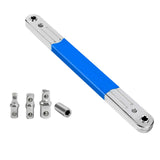 Maxbell Offset Extension Wrench Tight Reach Extension Wrench Set for Workshop Garage Blue Enhanced