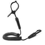 Maxbell Coiled Kayak Boat Paddle Leash Fishing Rod Tow Line + 10 D Rings Outfitting