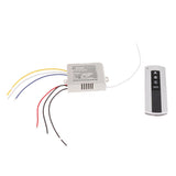 Maxbell 8x3-Way ON/OFF 220V-240V Light Digital Wireless Wall Switch + Remote Control