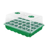 Maxbell Seedling Starting Tray 24 Cells Nursery Tray for Hydroponic Indoor Gardening Green