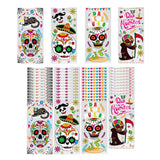 Maxbell 40 Pieces Mexican Day of The Dead Gift Bags Packaging Bags Small Cookie Bags