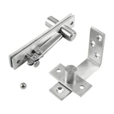 Maxbell Door Hinge Metal Hidden Door Hinge for Wooden Doors Bookcase Furniture 90 Degree Rotation