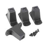 Maxbell 4x Rolling Duffle Bag Feet Foot Stand for Suitcase Spare Parts 45mm Height