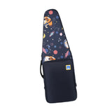 Maxbell Flute Storage Case Storage Case Thickened Padded Portable Vertical Flute Bag Dark Blue