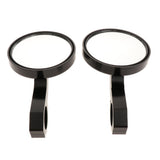 Maxbell 1 Pair 1.75 inch Round Side Rear View Mirrors for Polaris RZR Ranger 900 XP4 1000 S900 1000 Car Safety Back Seat Rearview Mirror - Aladdin Shoppers
