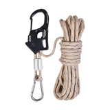 Maxbell 5mm Tent Guy Rope Nylon Tent Lanyard Wind Rope for Backpacking Awning Canopy Khaki