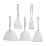 Maxbell 5Pcs Putty Scraping Tools Sturdy for Repairing Drywall Decals Applying Putty
