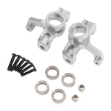 Maxbell RC Car Steering Cups Upgrade Part Steering Components for 1/14 144016 144018 Silver