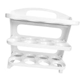 Maxbell Egg Holder for Refrigerator Side Door Reusable for Drawer Cabinet Countertop