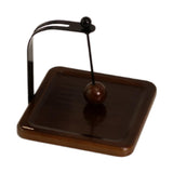 Maxbell Napkin Holder Rack Tabletop Napkin Stand for Dining Table Countertop Kitchen Brown