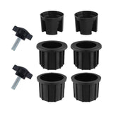 Maxbell Umbrella Base Stand Hole Rings Plug Cover Detachable Fixing for Outdoor Patio 8Pcs