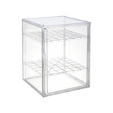 Maxbell Clear Display Case Football Helmet Display Case for Action Figure Toys Purse 3 Tiers