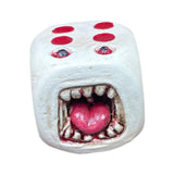 Maxbell Halloween Decoration Dice Gift Toy Prop Monster Dice for Halloween Pub Party Mouth