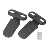 Maxbell Bike Rear Pedals Non Slip Folding Footrests for Motorcycle Electric Bicycles