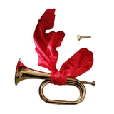 Maxbell Trumpet Bugle Blowing Musical Instrument for School Band Festival Atmosphere
