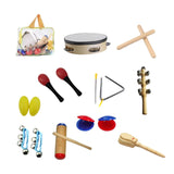 Maxbell 10 Pieces Montessori Percussion Musical Instruments for Boys Girls Preschool