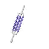 Maxbell Massage Roller Stick Handheld Calf Rolling Massager for Thigh Legs Cellulite Violet