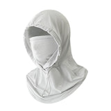 Maxbell Summer Balaclava Lightweight Men Women Face Mask for Sports Hiking Snowboard Light Grey