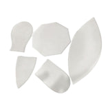 Maxbell 5Pcs Acrylic Quilting Template Rulers Turtle Template Ruler Set for Beginner