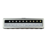 Maxbell Simulated Diamond Color Scale Holder Supplies Stone Tester Color Tester Tool Silver Box