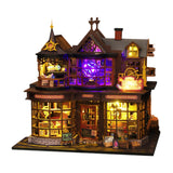 Maxbell Dollhouse Diy Kits Handmade Desktop Decoration Wooden Doll House Accessories