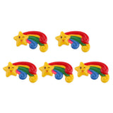 Maxbell 5pcs Micro Landscape Decorations Mini Rainbow Garden Landscaping L #2 - Aladdin Shoppers