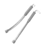 Maxbell Battle Ropes for Adults Heavy Ropes for Sports Strength Training Working Out Gray