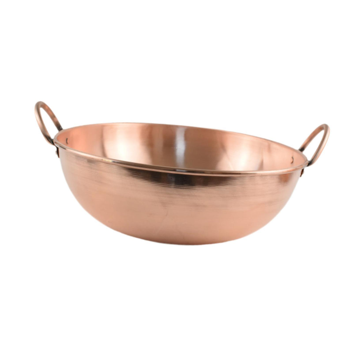 Maxbell Copper Cookware Thick with Double Handles Copper Pot for Picnics Hiking Home 38cm