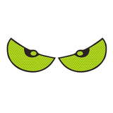 Maxbell Maxbell Big Eyes Car Sticker Cute Split Air Conditioning Sticker for Car Window Bike green