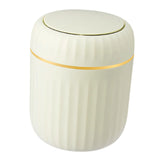 Maxbell Desktop Small Trash Can Modern Wastebasket Dispenser for Dorm Office Bedroom Green