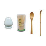 Maxbell Japanese Matcha Set Japanese Tea Utensils Traditional Gifts Matcha Whisk Set cyan